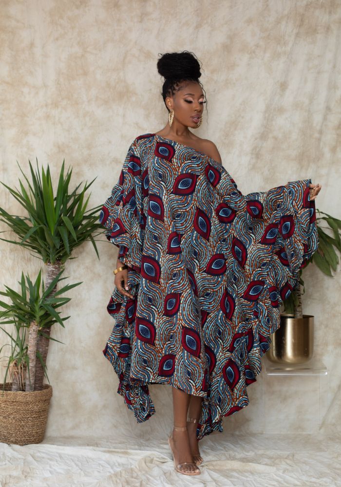 Oni Ruffle Caftan