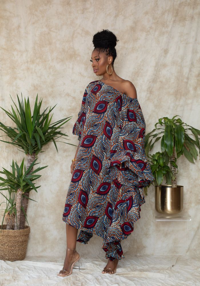 Oni Ruffle Caftan