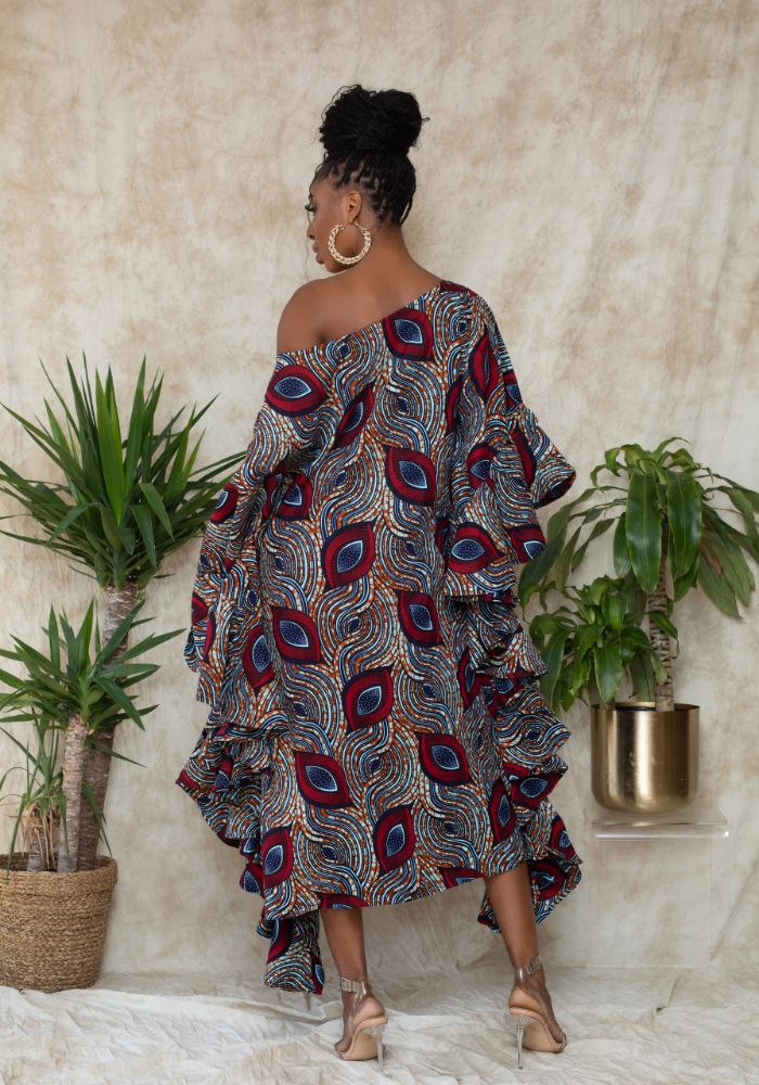 Oni Ruffle Caftan