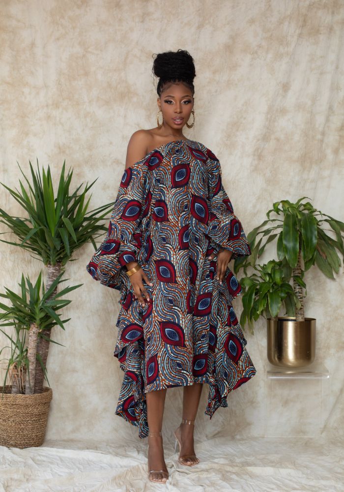 Oni Ruffle Caftan