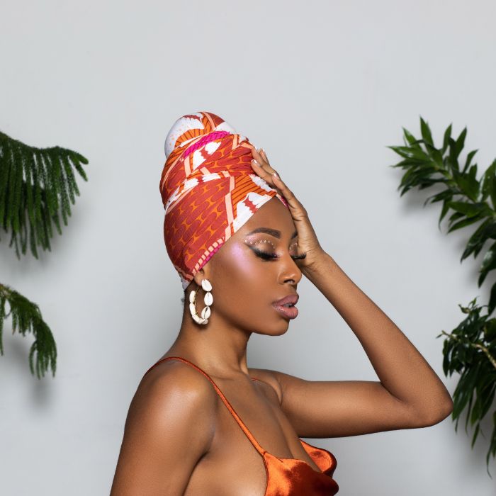 Printed Jersey Headwrap