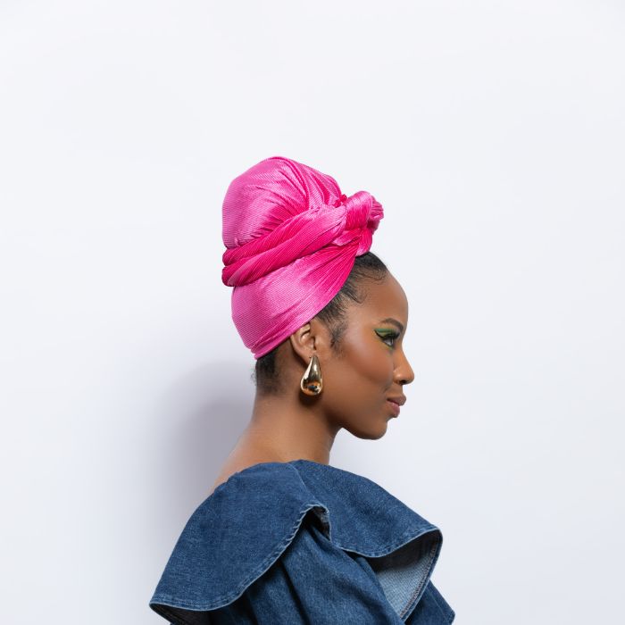 Small Ribbed Velvet Headwrap