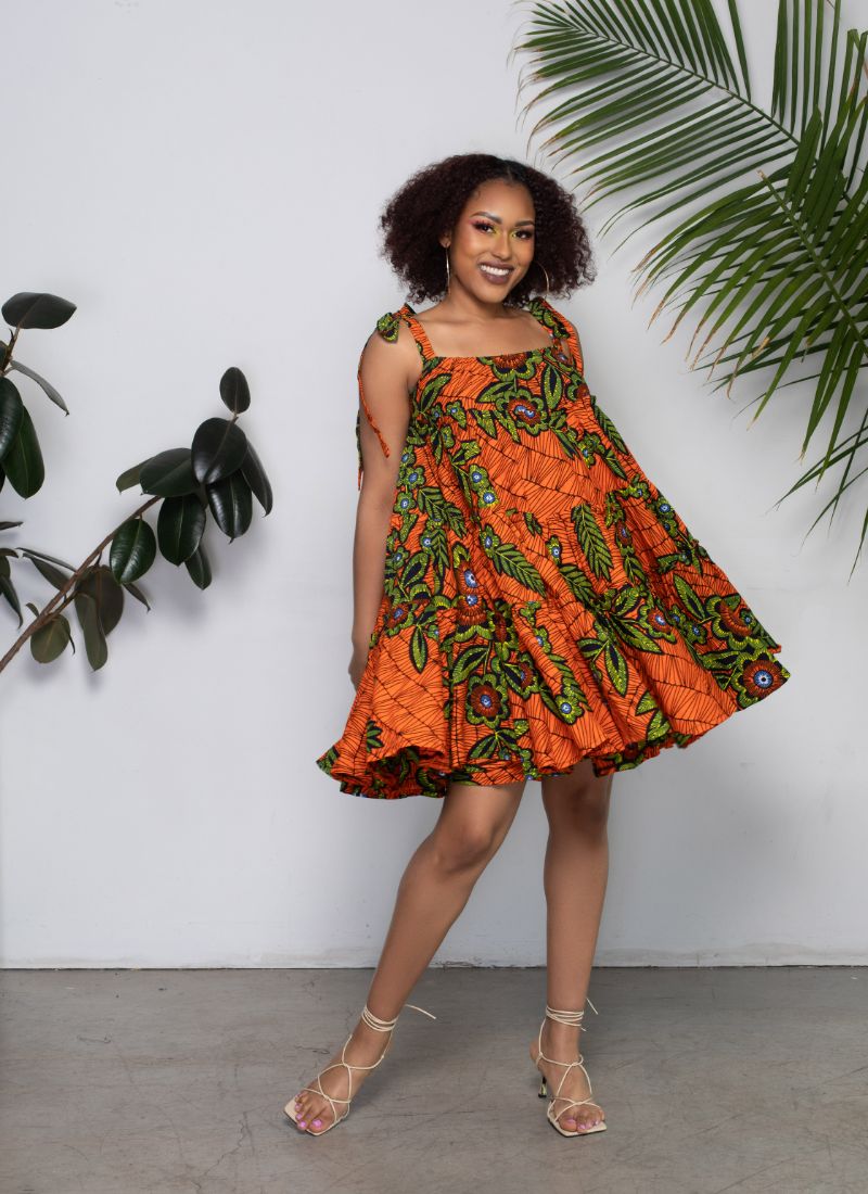 Taisha Tie Strap Dress
