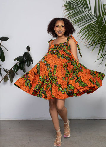 Taisha Tie Strap Dress