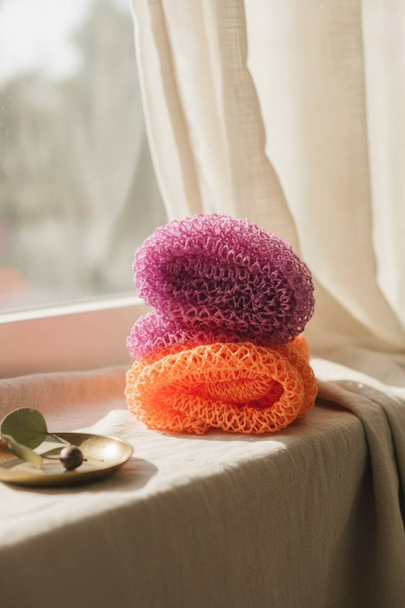 African Exfoliating Net Travel Bundle