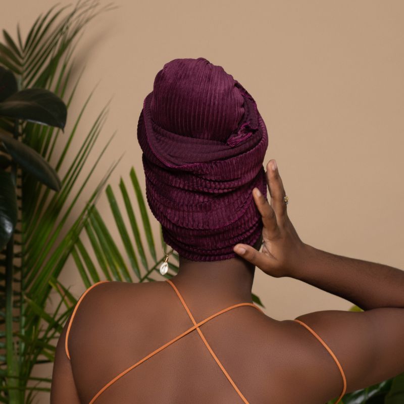 Ribbed Velvet Headwrap