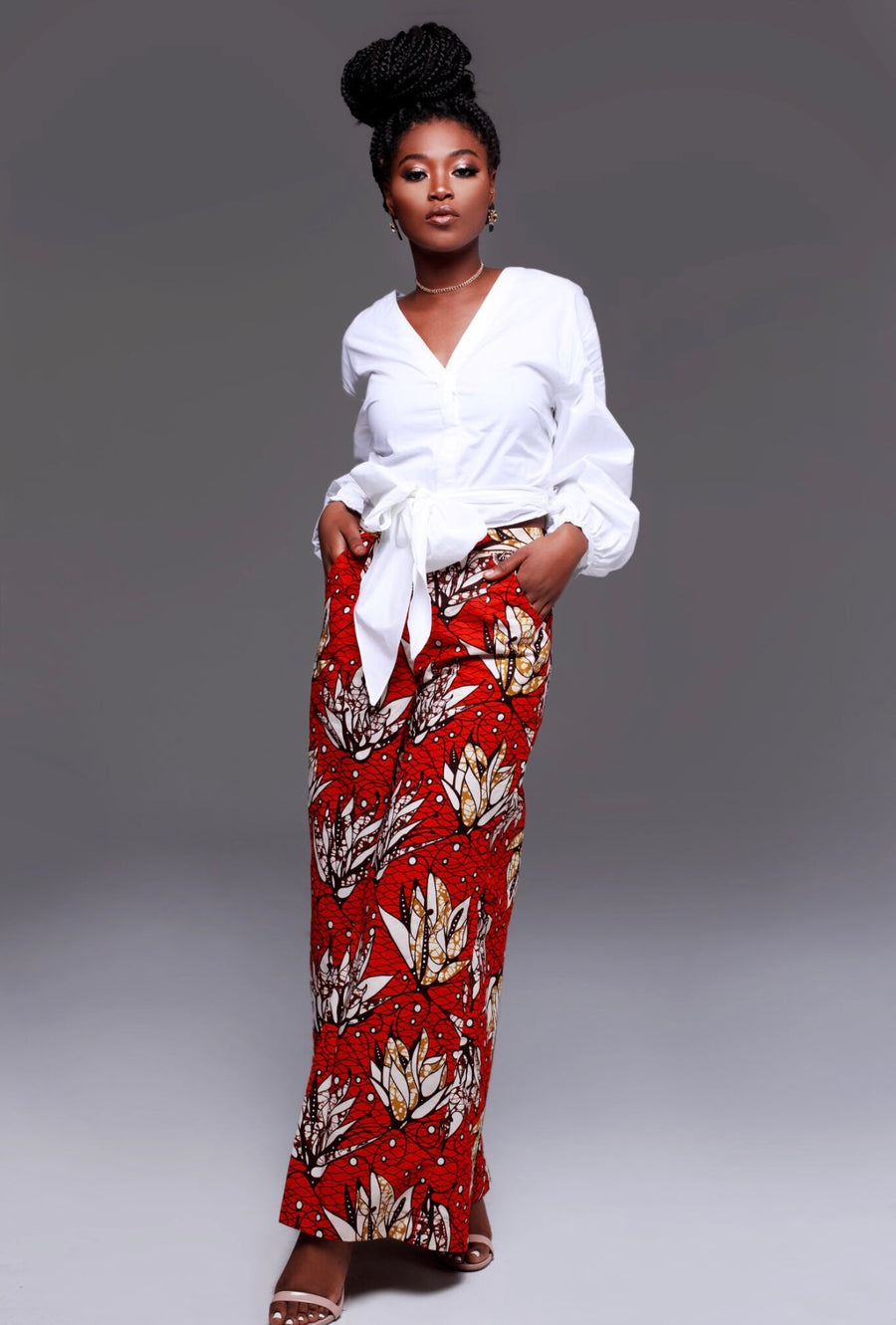 Samirah High Waist Palazzo Pant