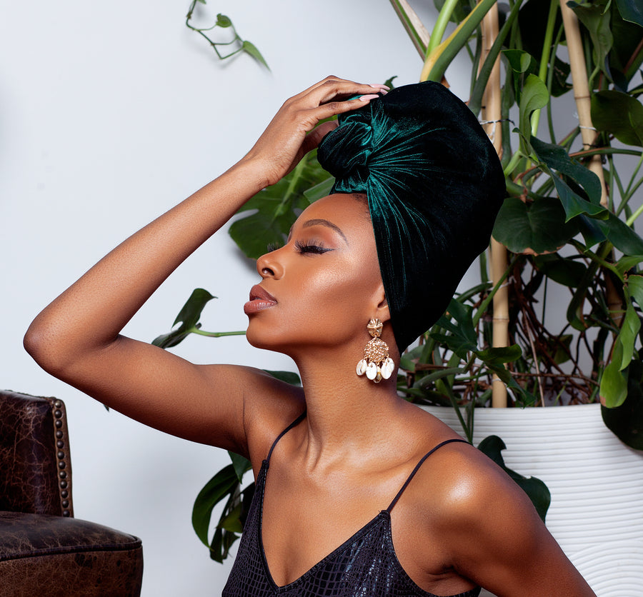 New Money Velvet Headwrap