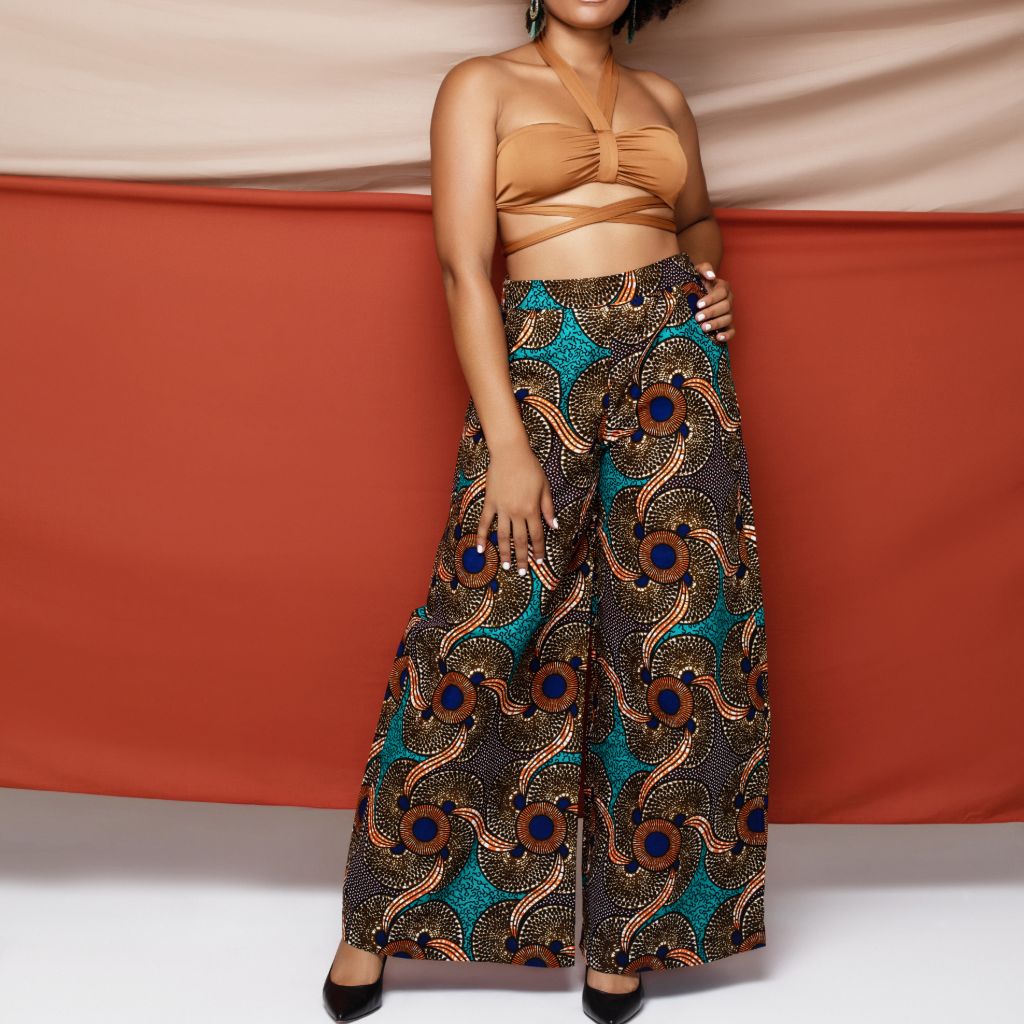 Mrembeisha High Waist Wide Leg Pant