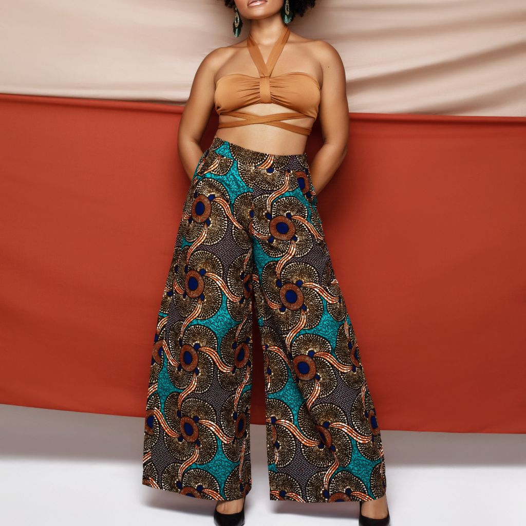 Mrembeisha High Waist Wide Leg Pant