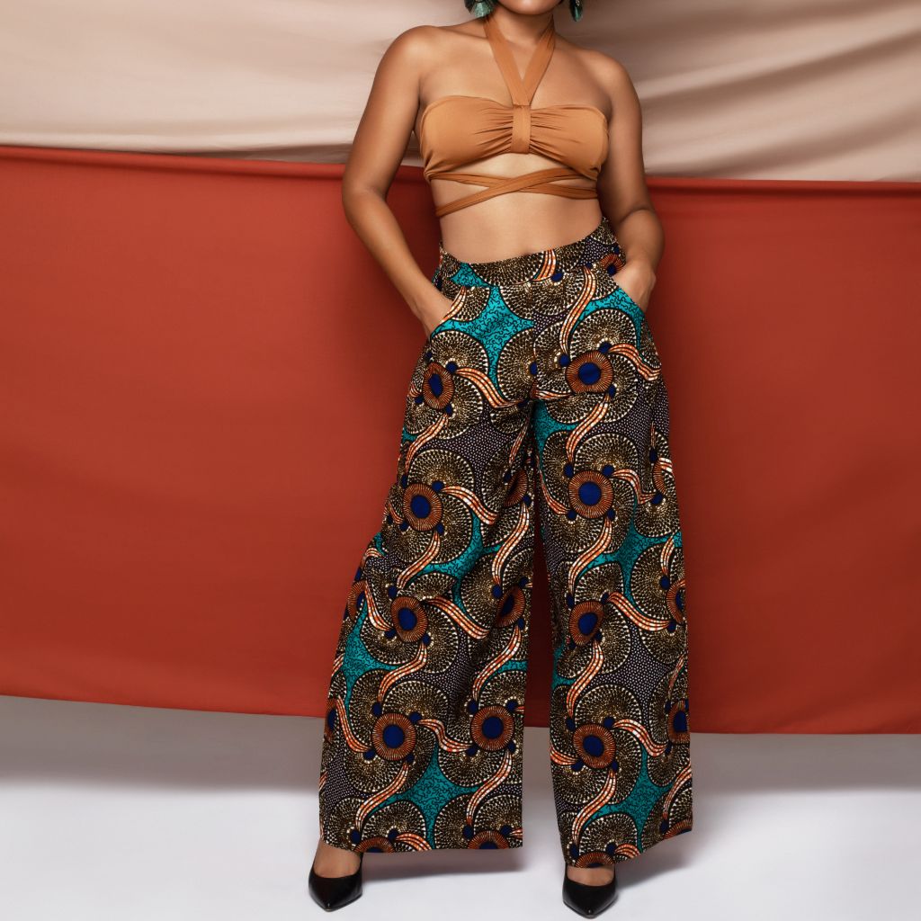 Mrembeisha High Waist Wide Leg Pant