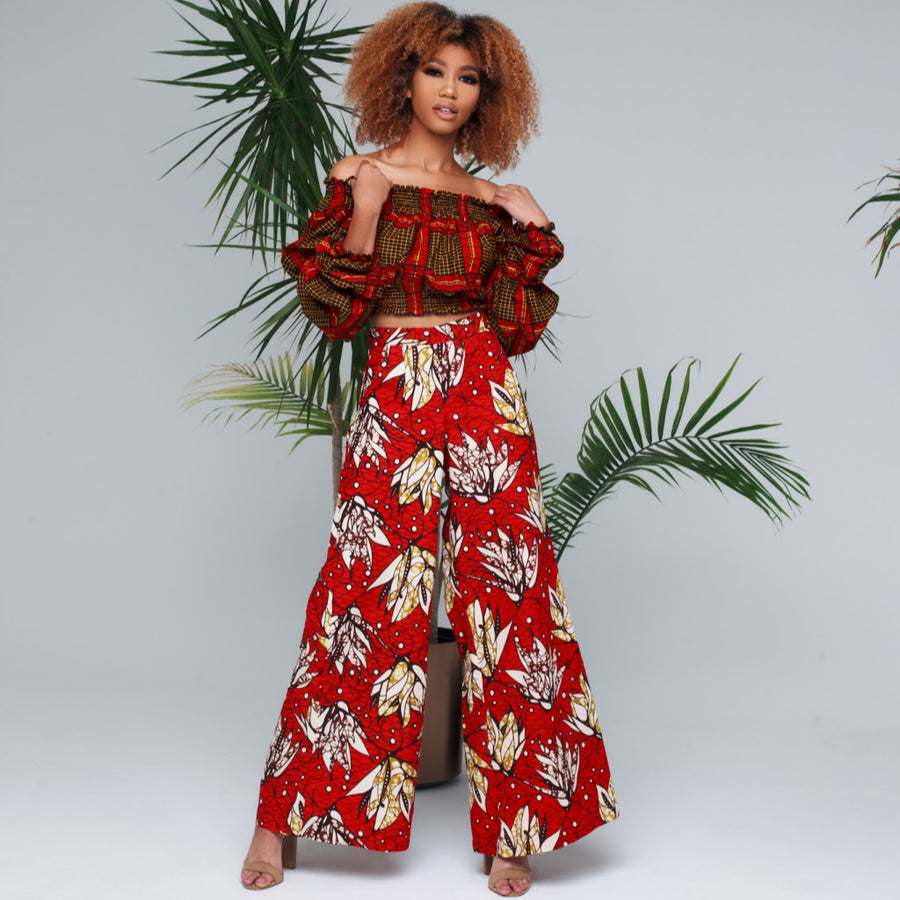 Samirah High Waist Palazzo Pant