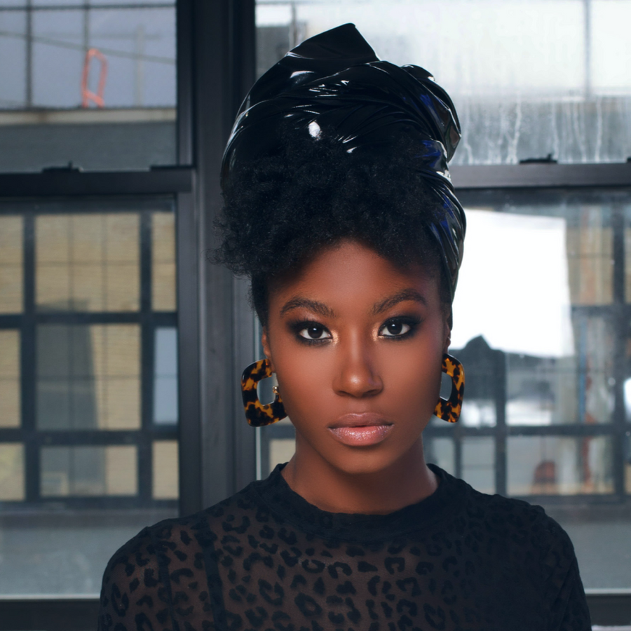 Venus Patent Leather headwrap