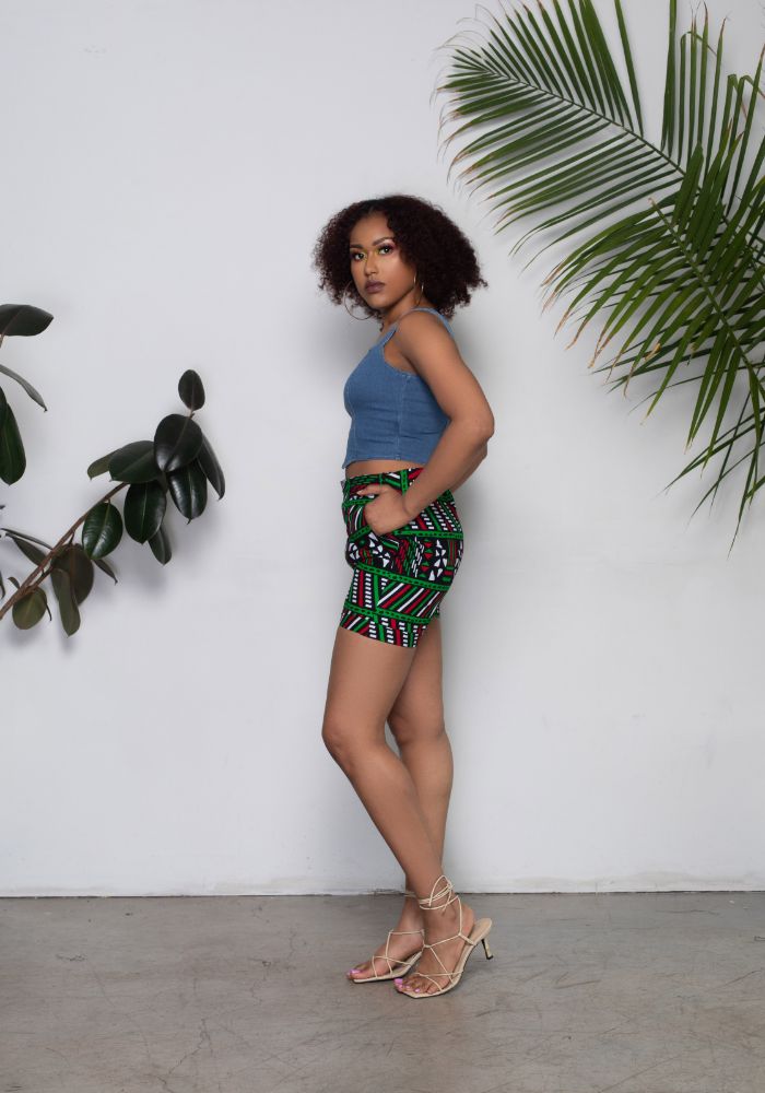 Aichatou High Waisted Shorts