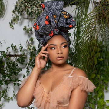 Ayahna Silk Lined Headwrap - Head Wraps