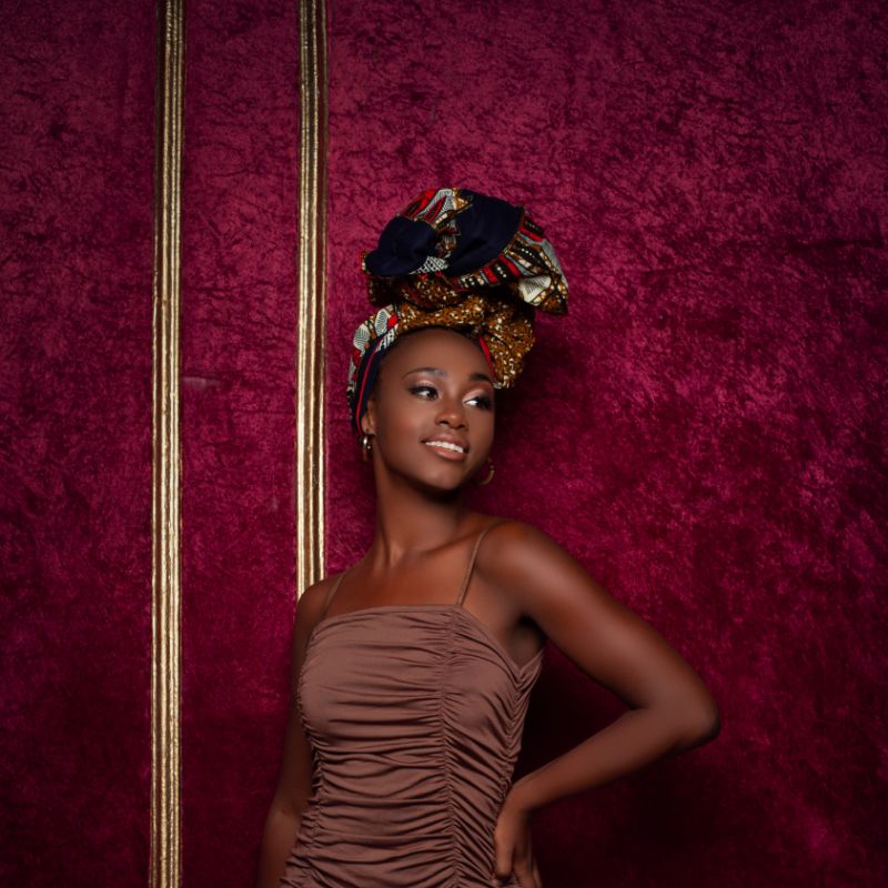 Bambina Silk Lined Headwrap - Headwraps