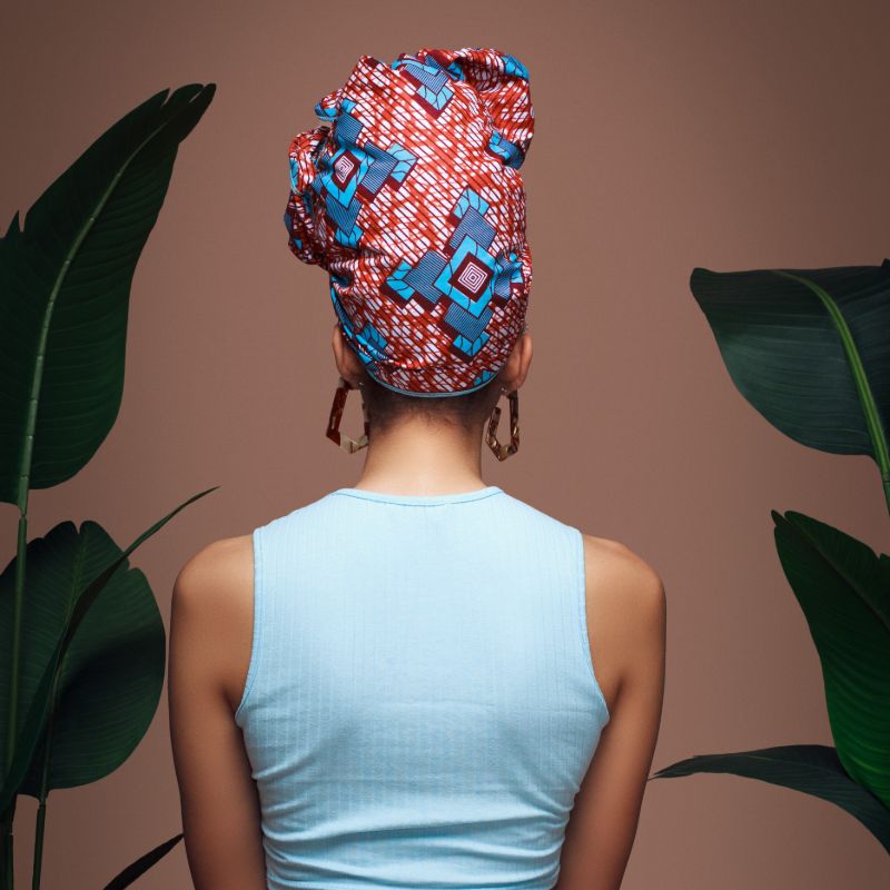 Blue Babetta Headwrap - Head Wraps