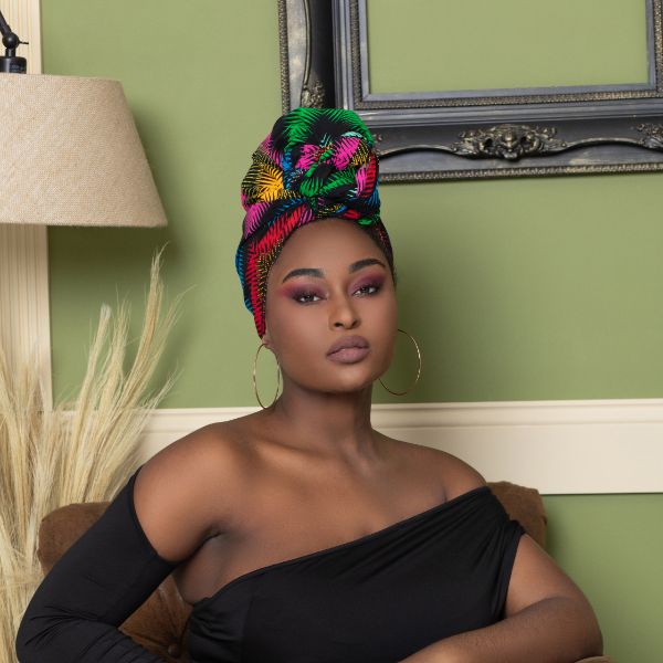 Chroma Silk Lined Headwrap - Head Wraps