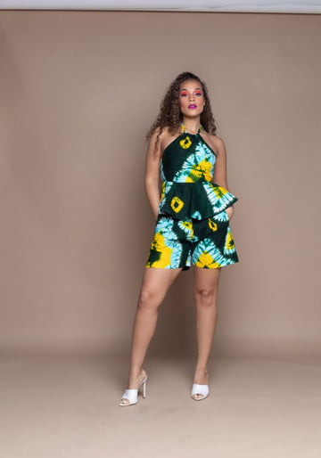 Gbemi Peplum Halter
