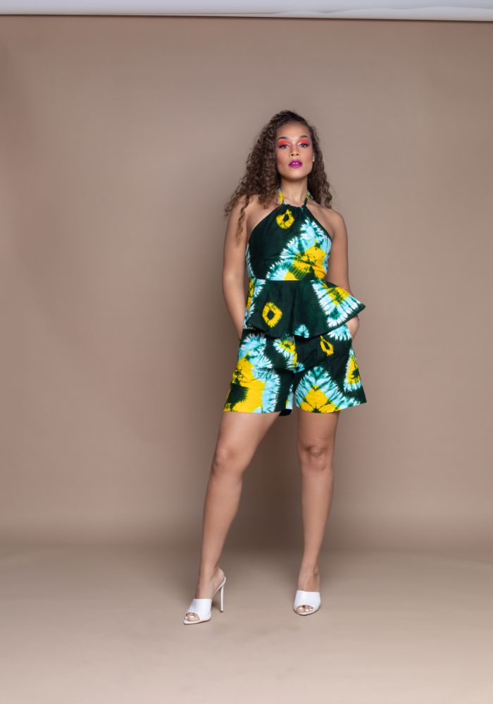 Gbemi Peplum Halter