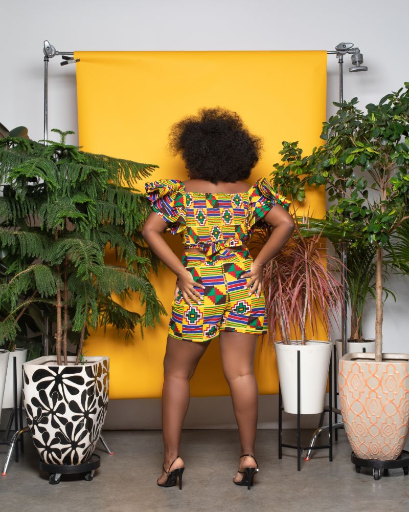Kwafica Layered Crop Top