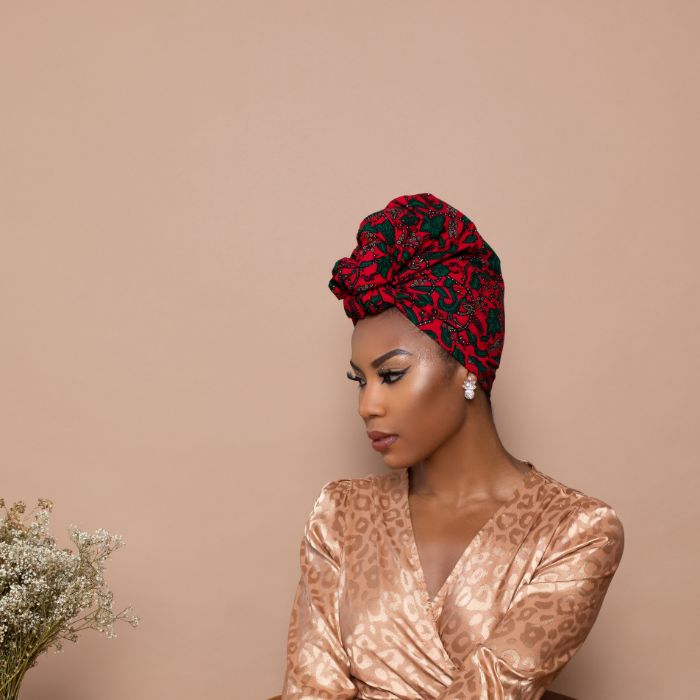 Green Famata Headwrap - Headwraps