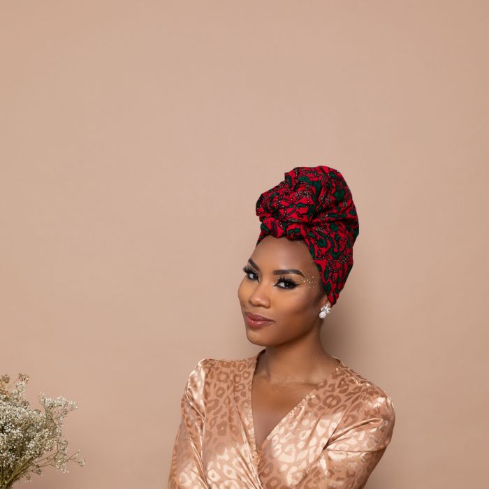 Green Famata Headwrap - Headwraps