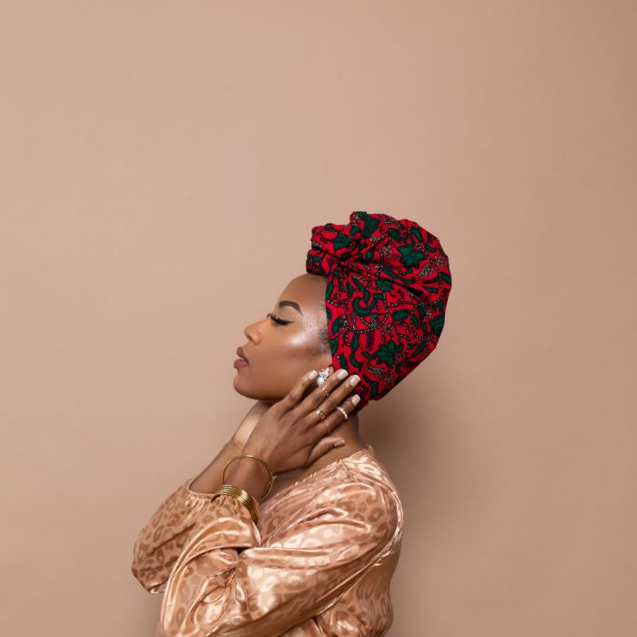 Green Famata Headwrap - Headwraps