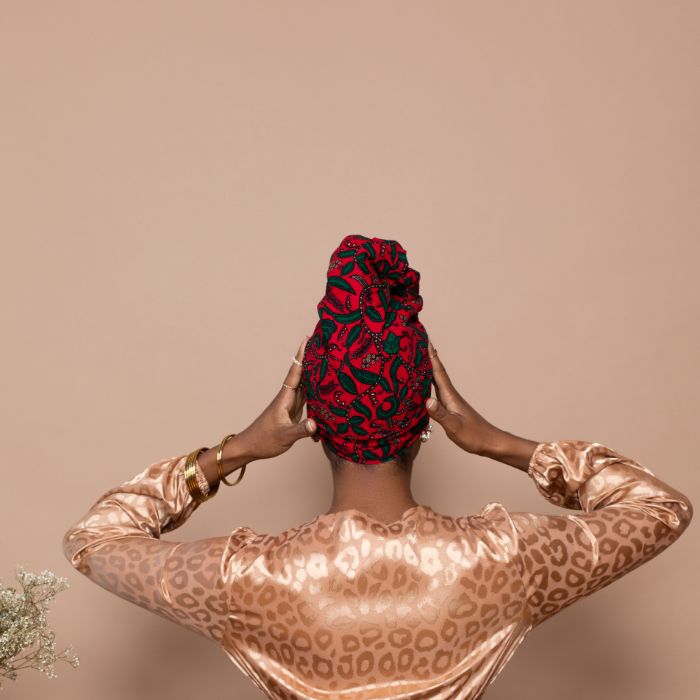 Green Famata Headwrap - Headwraps