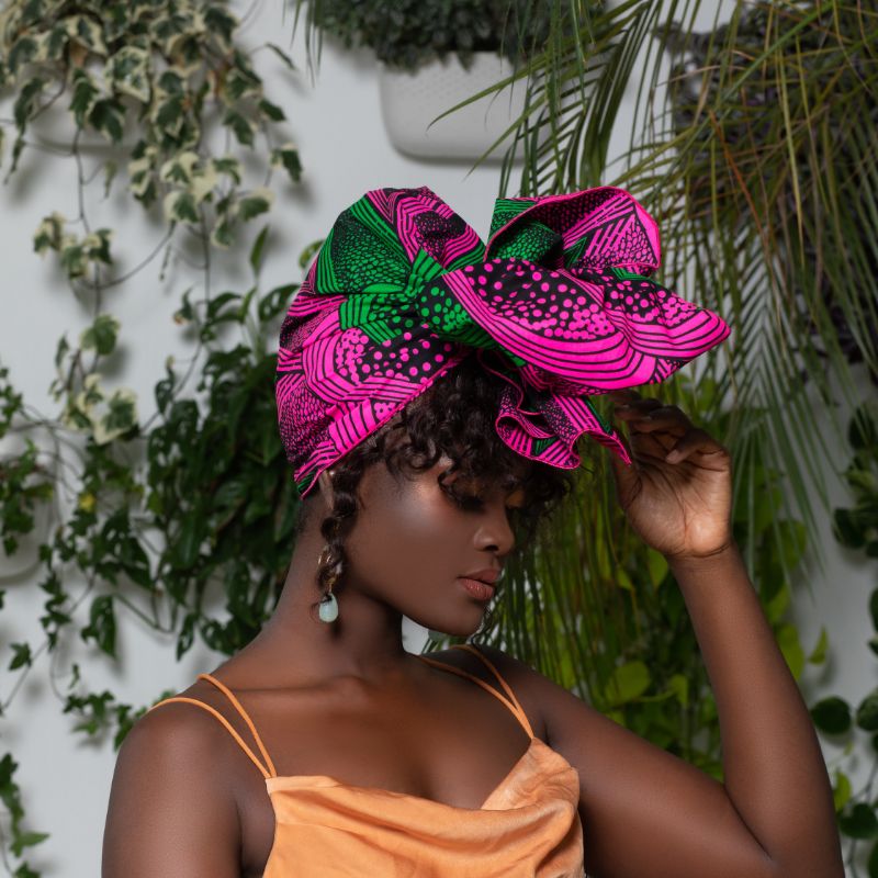 Idira Silk Lined Headwrap - Head Wraps