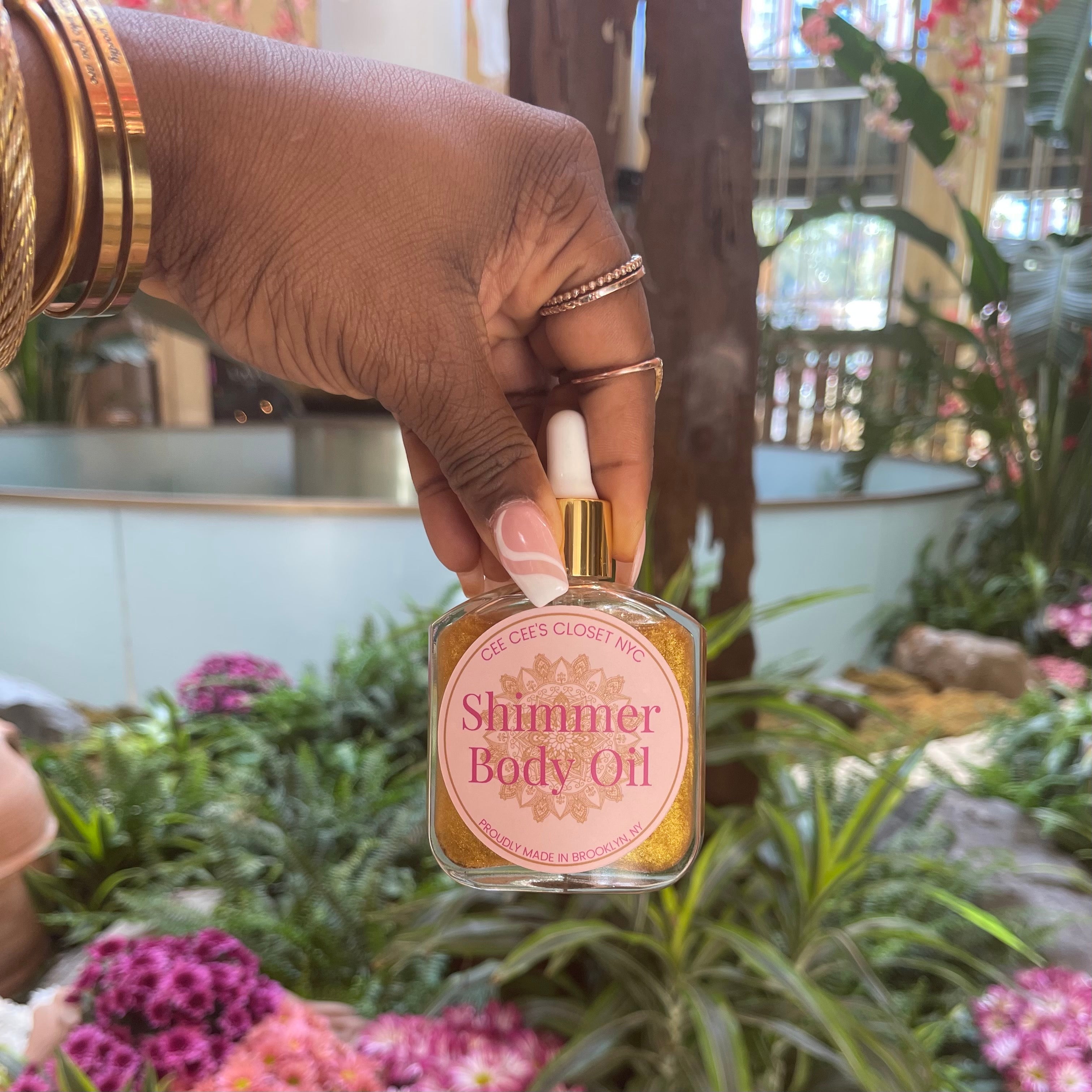 Shimmer Dry Body Oil – Cee Cee's Closet NYC