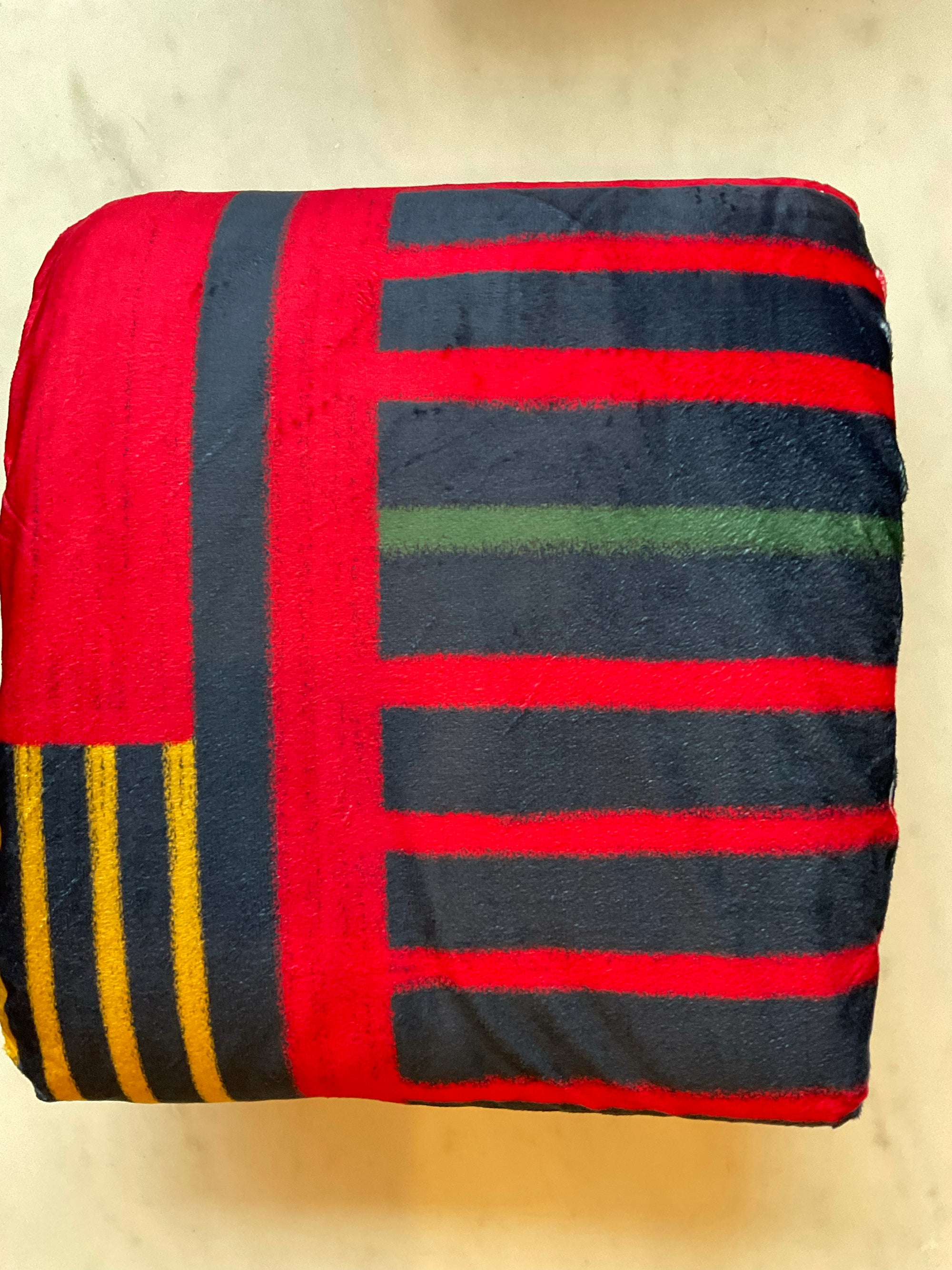 Faux Fur Lined Blanket