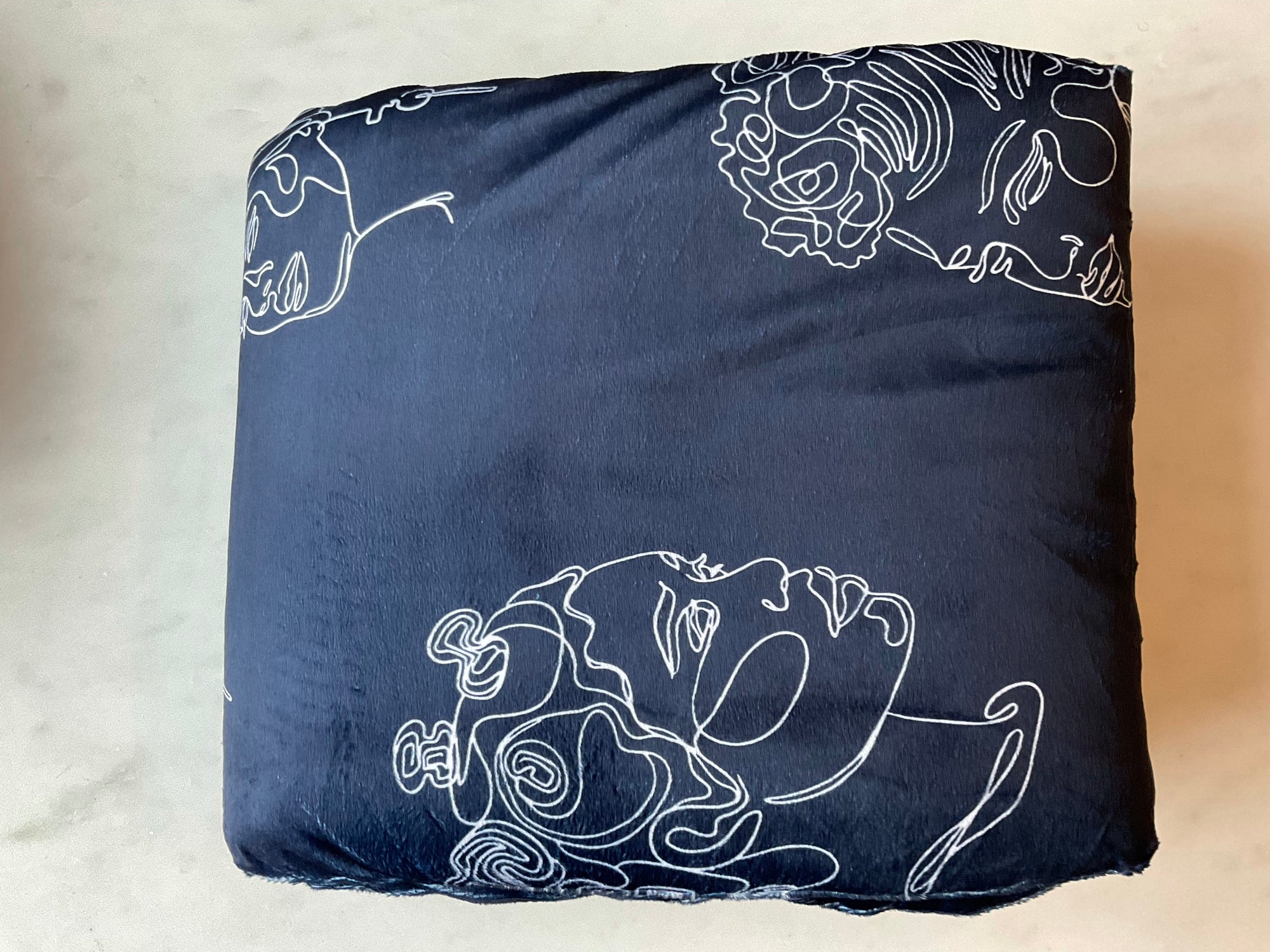 Faux Fur Lined Blanket