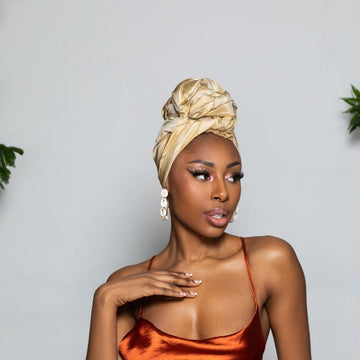 Jada Raw Silk Headwrap