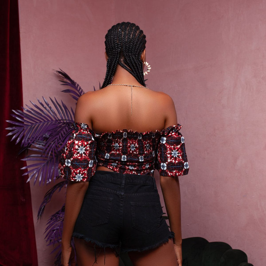 Jamilia Draw String Bandeau