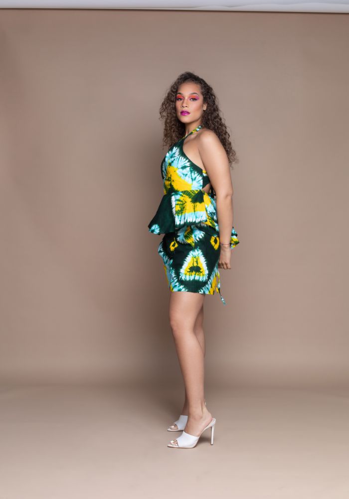 Gbemi Peplum Halter