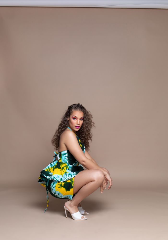 Gbemi Peplum Halter