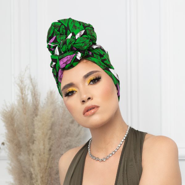 Kafele Silk Lined Headwrap - Head Wraps