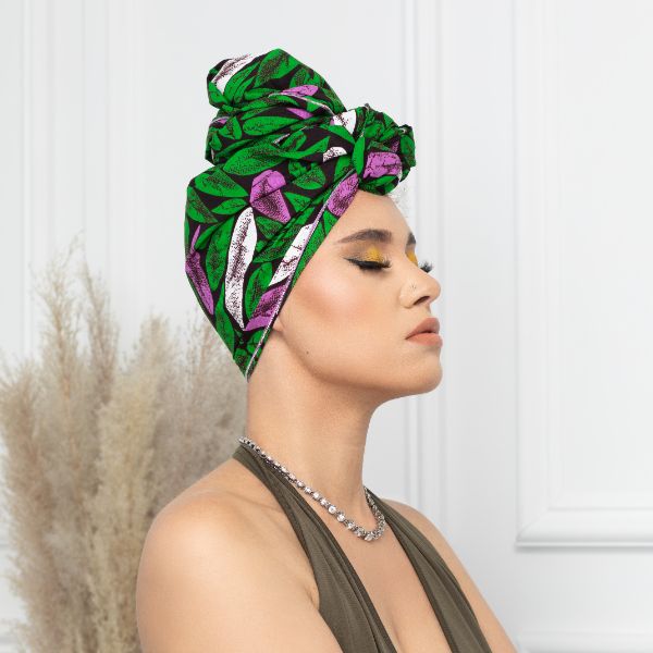 Kafele Silk Lined Headwrap - Head Wraps