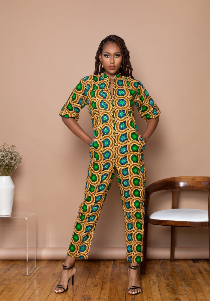 Kimani Cargo Jumpsuit