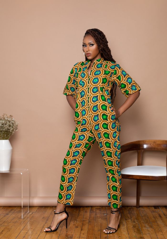 Kimani Cargo Jumpsuit