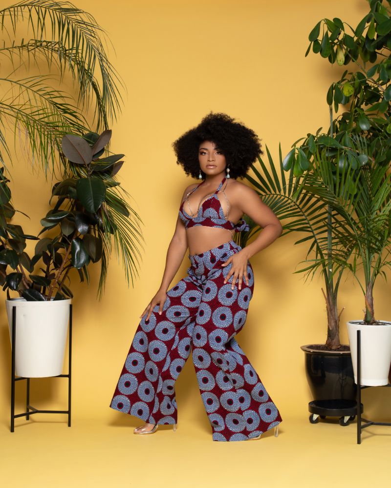 Mosi High Waist Wide Leg Pant