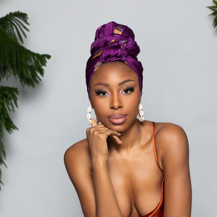 Njeri Silk Headwrap - Head Wraps