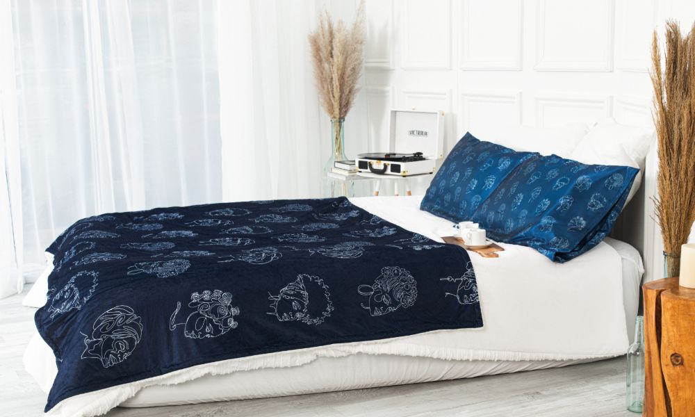 Faux Fur Lined Blanket