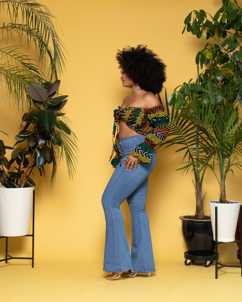 Oburu Boho Chic Crop Top