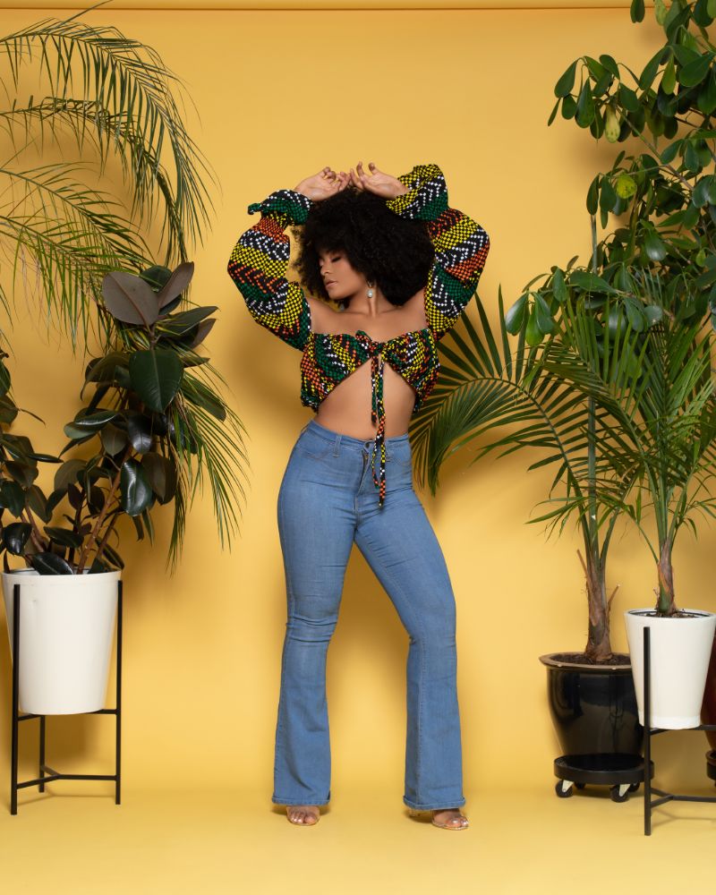 Oburu Boho Chic Crop Top
