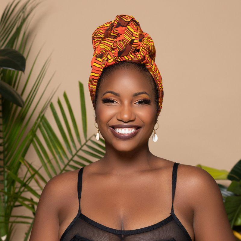 Orun Silk Lined Headwrap - Head Wraps
