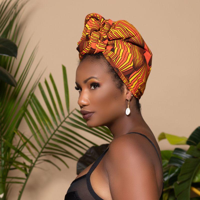 Orun Silk Lined Headwrap - Head Wraps