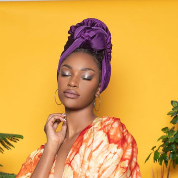Sugar Plum Velvet Headwrap